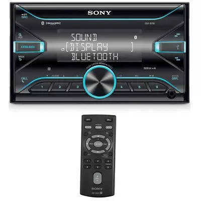 Sony DSX-B700 2-DIN Dual Bluetooth Car Stereo SiriusXM Ready Voice Control • $138
