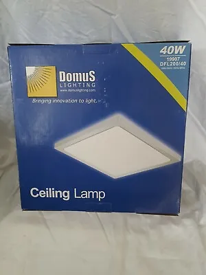 Modern Square Ceiling Oyster Light • $10