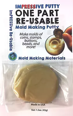 ComposiMold Impressive Re-usable Molding Putty (1.5 Oz (42 G)) • $20.86