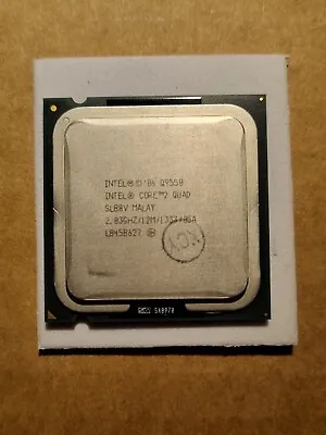 Intel Core 2 Quad Q9550 2.83 GHz 2.8 GHz Quad Core Quad Thread CPU Processor 12M • $55