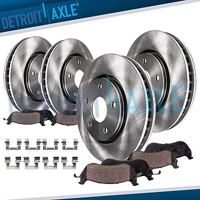 321mm Front & Rear Rotors + Brake Pads For Regal Malibu Buick Allure Lacrosse • $193.65