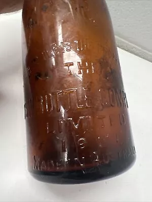 Vintage Bottle Beer Nsw Bottle Company 1921 Bar Mancave Brewery • $9.99