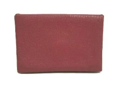 Authentic HERMES Card Case Calvi Business Card Holder Shable Pink Women • $262.91