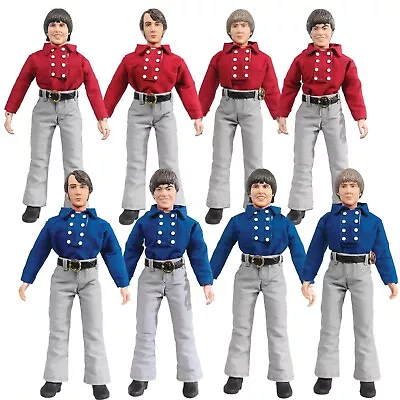 The Monkees 8 Inch Figures Series Red & Blue Band Outfits: Set Of All 8 [Loose] • $129.99
