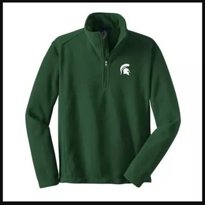 NEW MSU Michigan State Spartans Hoodie / Sweatshirt WHITE CREWNECK • $37.99