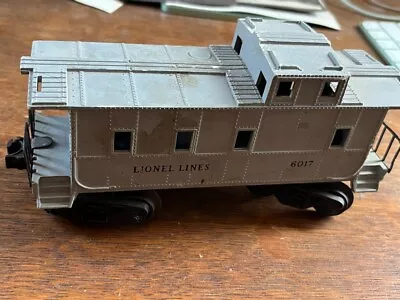 Vintage Lionel Lines Train Car # 6017 Caboose O Gauge • $21.50