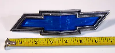 Vintage 1969 Chevy Chevrolet Impala Blue Front Grill Metal Badge Emblem 3941245 • $29