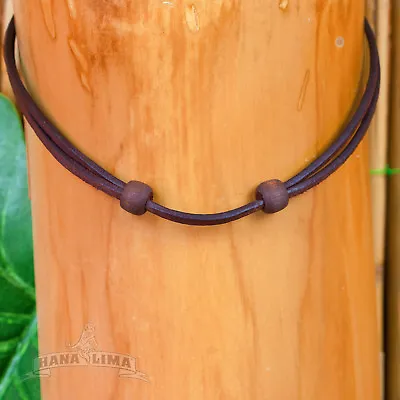Leather Necklace Band Surfer Mens Ladies Surf Jewelery • $19.16