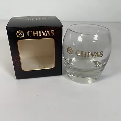 Chivas Regal Whisky Glass Weighted Bottom Gift Boxed • $23.02