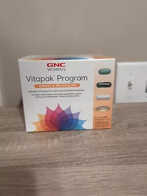 GNC WOMENS  VITAPAK  Program Energy And Metabolism 30 Days Supply Exp: 03/2025 • $39.99