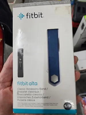 NEW Genuine Fitbit Alta Classic Band Size Small S/P Blue • $18