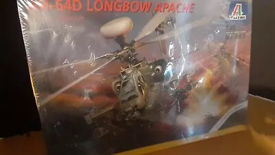 Italeri 1/48 AH-64D Apache Longbow Model Kit #863 • $13.56