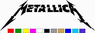 Metallica Hardwired Logo Vinyl Decal Sticker • $2.99