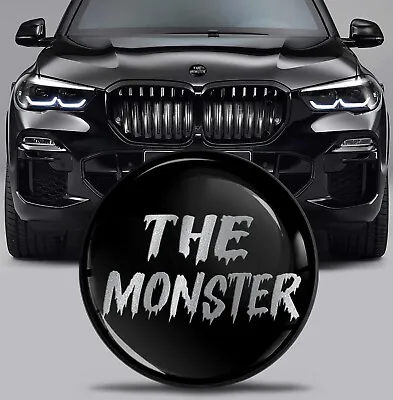 Compatible With BMW Emblem 51767288752 Hood Trunk Bonnet Badge 82mm Monster Logo • $14.99