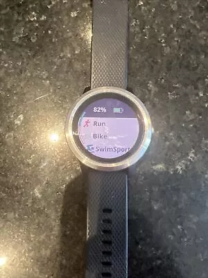 Garmin Vivoactive 3 GPS Heart Rate Monitor Sport Smart Watch - Black • £26