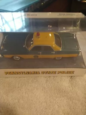 1973 Plymouth Fury PA State POLICE CAR 1/43 Scale White Rose Collectables NIB • $15.50