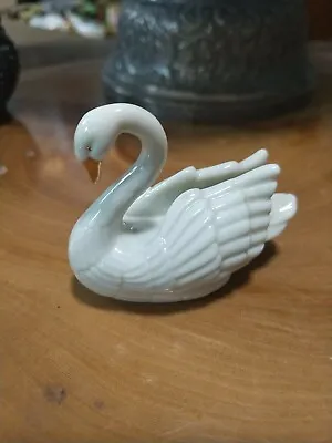 Vintage Lenox Porcelain Swan Figurine • $17.99