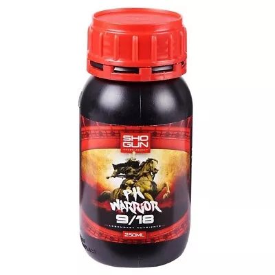 Shogun PK Warrior 9/18 250ml Phosphorous And Potassium Booster • £7.95