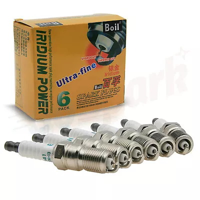 6pcs Genuine Iridium Spark Plugs For V6 3.3L 3.7L Ford F-150 2011-2021 LTR6IX11 • $18.19