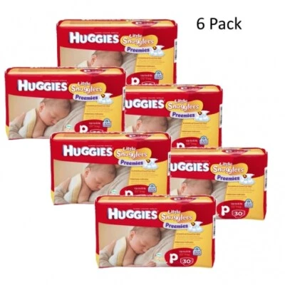 $151.39 • Buy Presale Huggies Preemie Nappies - Winnie The Pooh Designs Carton(6X30pk)
