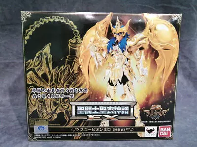 Bandai Saint Seiya Golden Soul -Soul Of Gold- Cloth Myth Ex Scorpion Milo God • $198.93