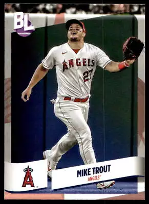 2024 Topps Big League 100 Mike Trout Los Angeles Angels Baseball Card • $2