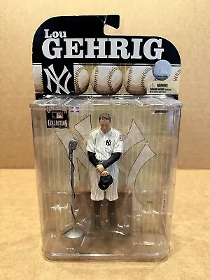 Lou Gehrig McFarlane Cooperstown Collection 2009 Series 6 Luckiest Man Figure • $36.95