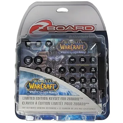 World Of WarCraft Wrath Of The Lich King Limited Edition Keyset For Zboard • $35