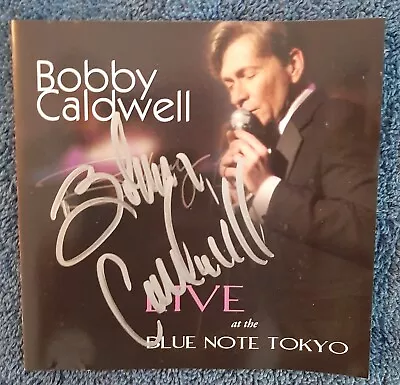 Bobny Caldwell RIP  (live At The Blue Note Tokyo) Cd Signed By Bobby • $49