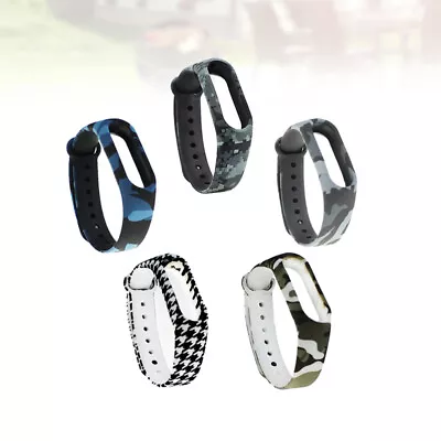  5 Pcs Bracelet Replacement Band Fitness Wristband Intelligent • £10.19