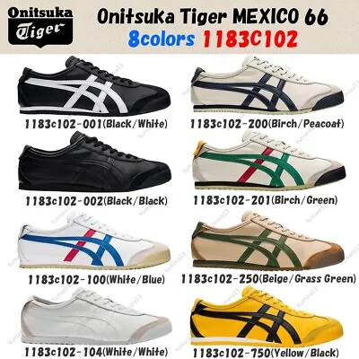 Onitsuka Tiger MEXICO 66 Sneakers Unisex 1183C102 8Colors Size US 4-14 Brand New • $150