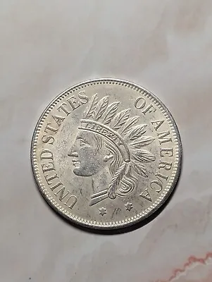 ONE DOLLAR LIBERTY SILVER COIN 1851 UNITED STATES OF AMERICA 24 Grams • £23.25