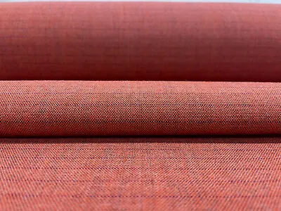 15 Yards Kvadrat Recheck 565 Red Woven Grid Wool Upholstery Fabric • $360