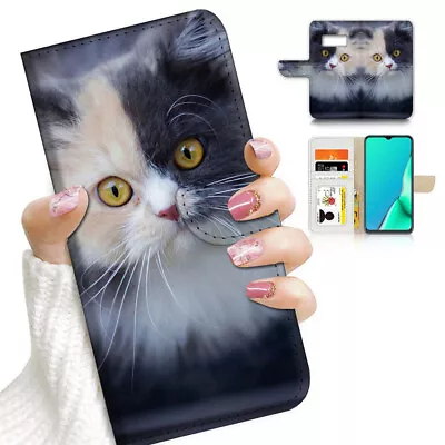 ( For Samsung S7 ) Wallet Flip Case Cover AJ23146 Kitten Cat • $12.99