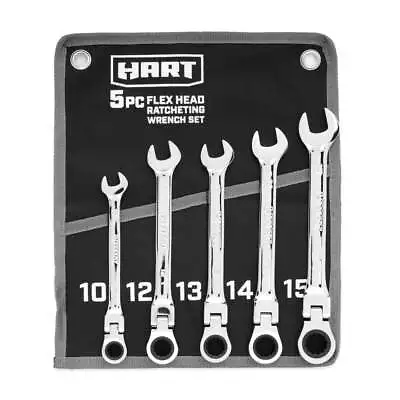 5-Piece Flex Head Ratcheting Wrench Set Metric Wrenches • $33.19