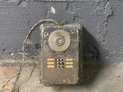 Vintage 1925 Electric Stage Intercom Telephone Brooklyn Theater TV/Movie Prop • $25