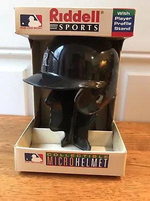 Baseball Colorado Rockies Micro Batting Helmet With Stand Riddle • $15