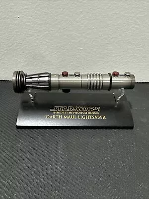 Master Replicas .45 Scale Replica Lightsaber Darth Maul Battle Damaged SW-308 • $49.99