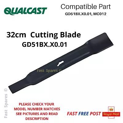 Qualcast E32 M2E1232M Cutting Blade Lawnmower 32cm 320mm FAST POST • £14.95