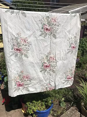 £25 • Buy Pair Of Sanderson Options Roseanna Floral Curtains ~  Rose W162 X D180 Lined