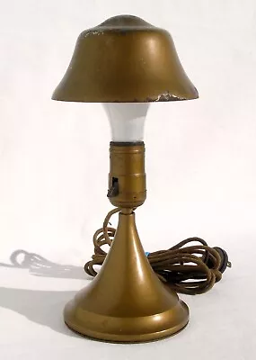 Antique Vintage Buss Light Bussmann Mfg Industrial Table Shop Lamp • $99.95