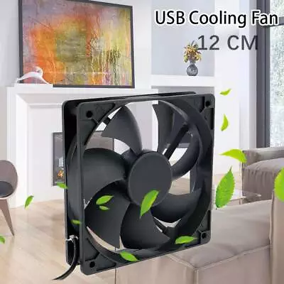 $15.73 • Buy Mini USB Desk Fan Small Quiet Personal Cooler USB Powered Portable Table Fan [
