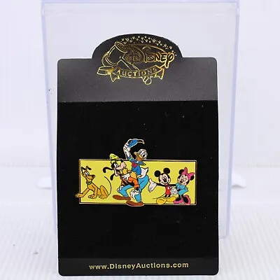 B1 Disney Auctions LE 100 Pin Mickey 7 Friends Group Fab 5 Jumbo • $114.95