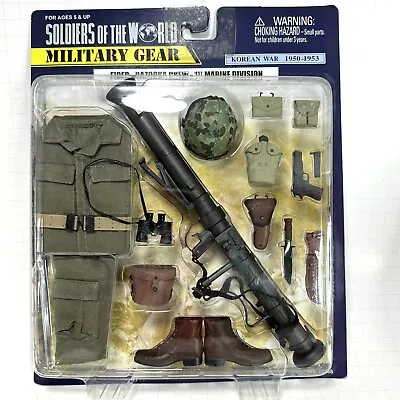 1/6th Soldiers Korean War Marine Bazooka Crew NEW Weapons & Accessories 12” Set • $28.95