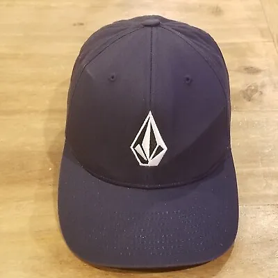 Volcom Hat Cap Size L/XL Flex Stretch Fitted Blue • $12.76