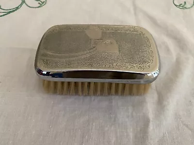 Vintage Silver Backed Clothes Brush 1950's • $20