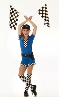 Can't Drive 55 Adult Large Race Car Driver New Dance Costume Jumpsuit With Socks • $25