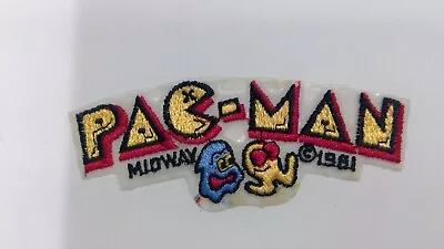 Vintage Pac-Man Midway Games Joy Insignia Iron-on Patch Badge Made In USA  • $9.99