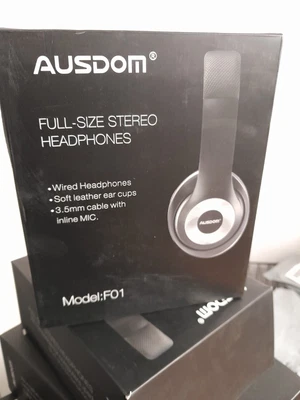 £12.99 • Buy Over-Ear Headphones, Stereo Lightweight Adjustable Wired Headset - New