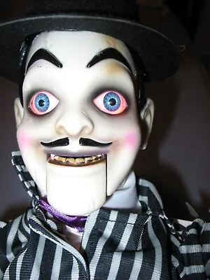 Animated Talking Haunted Puppet Creepy Doll Dummy Ventriloquist Halloween Decor • $39.99